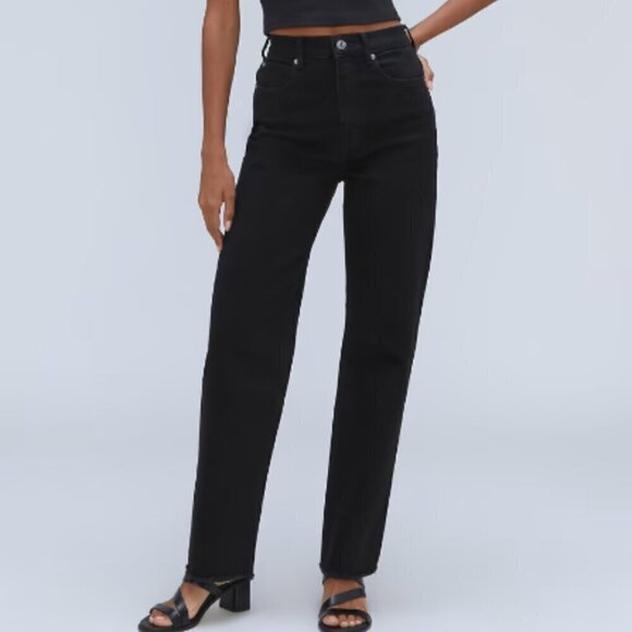 Everlane The Way-High Jeans in Coal sz 29 - Picture 1 of 5